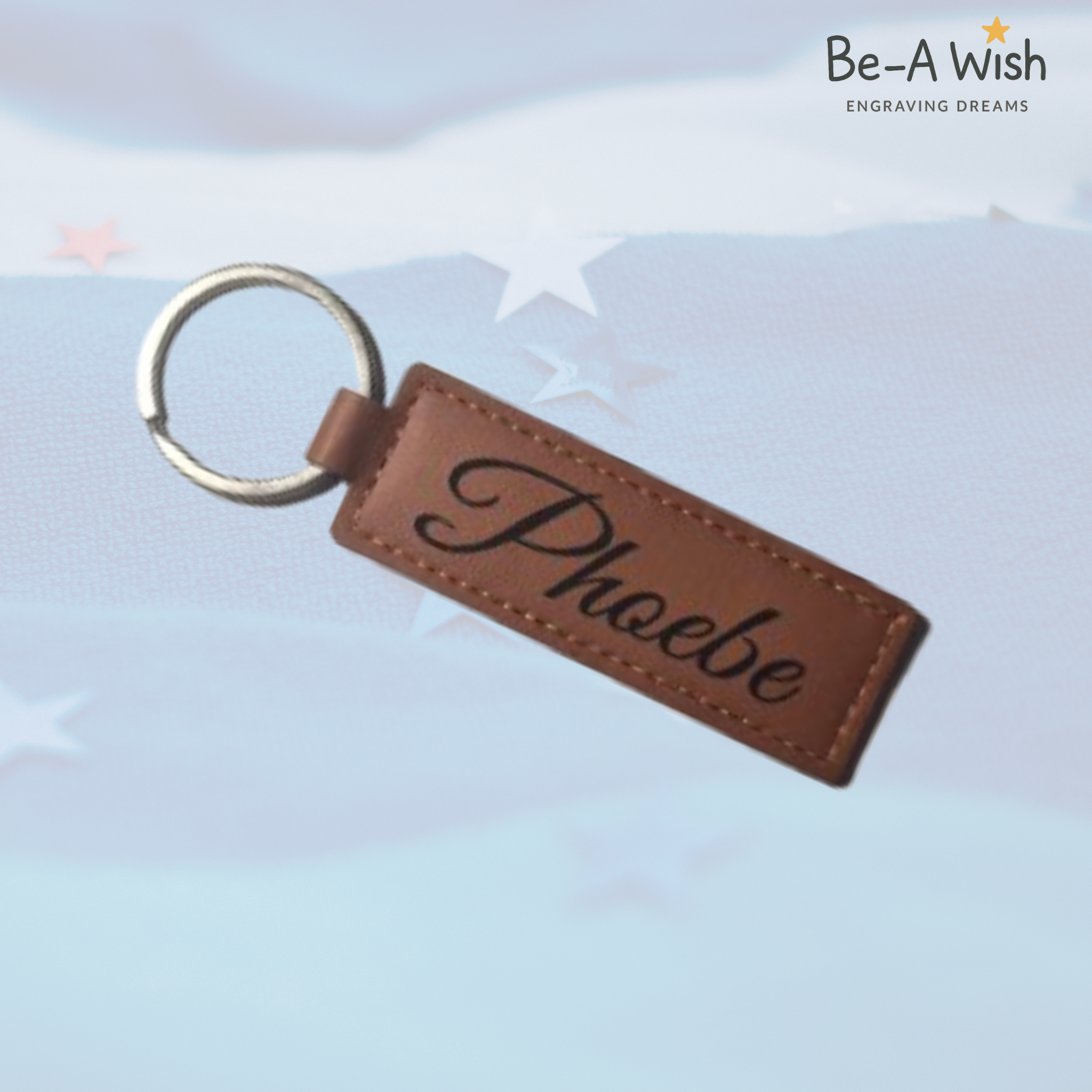 Leather Keychain