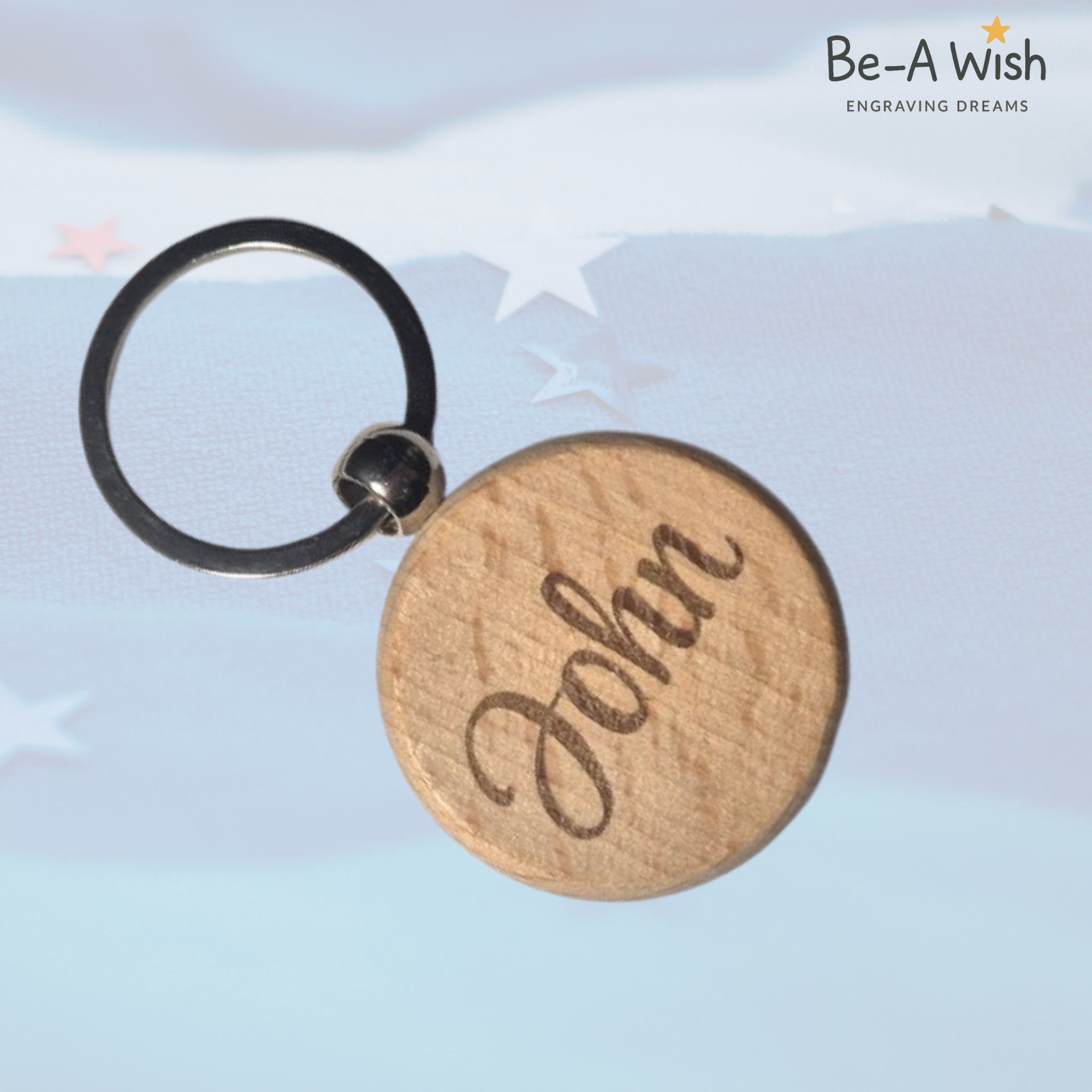 Wood Keychain