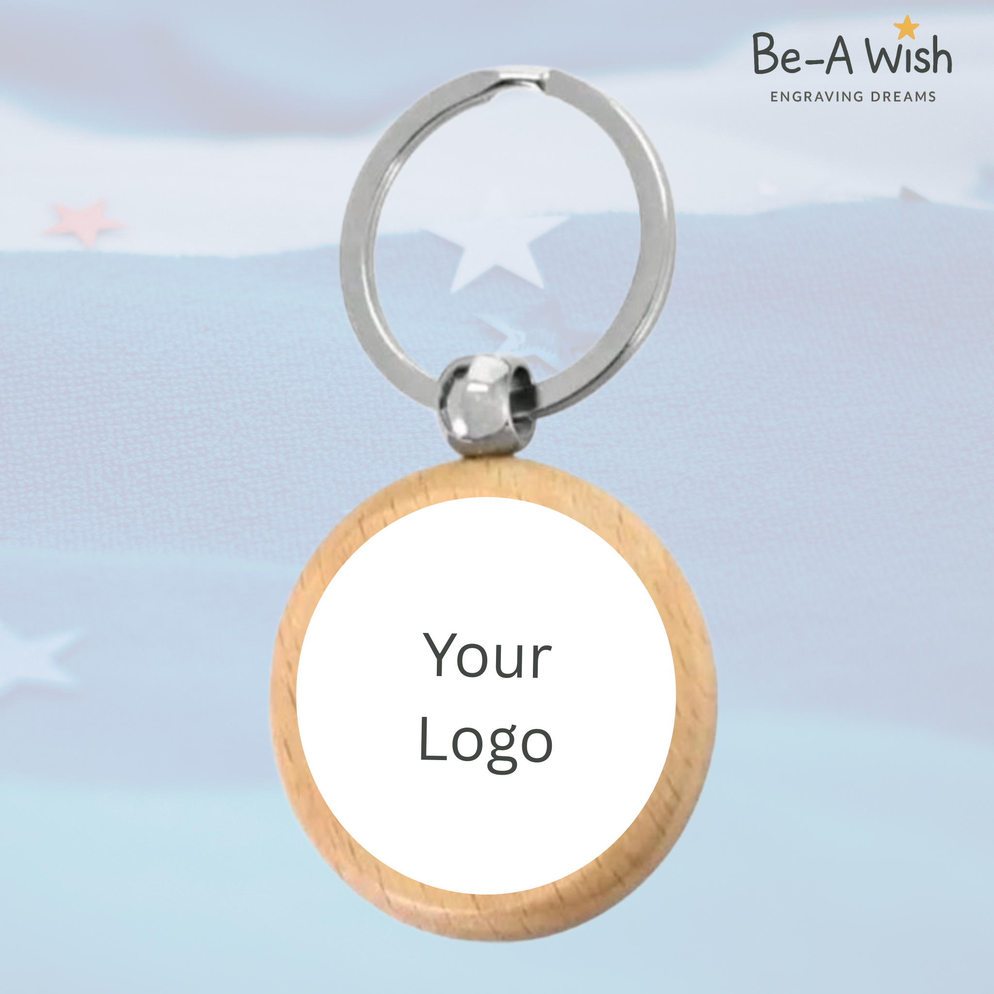 Wood Keychain (Business)