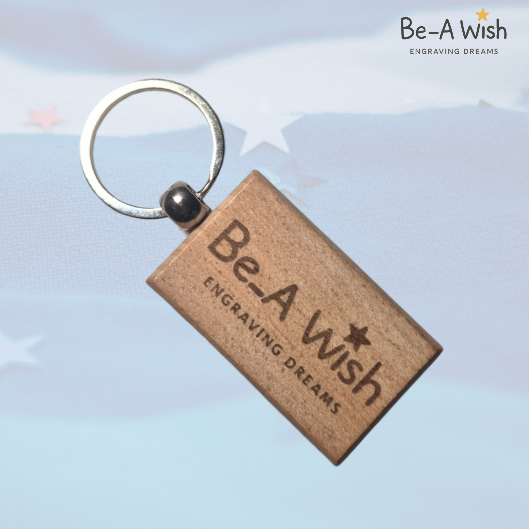Wood Keychain (Business)