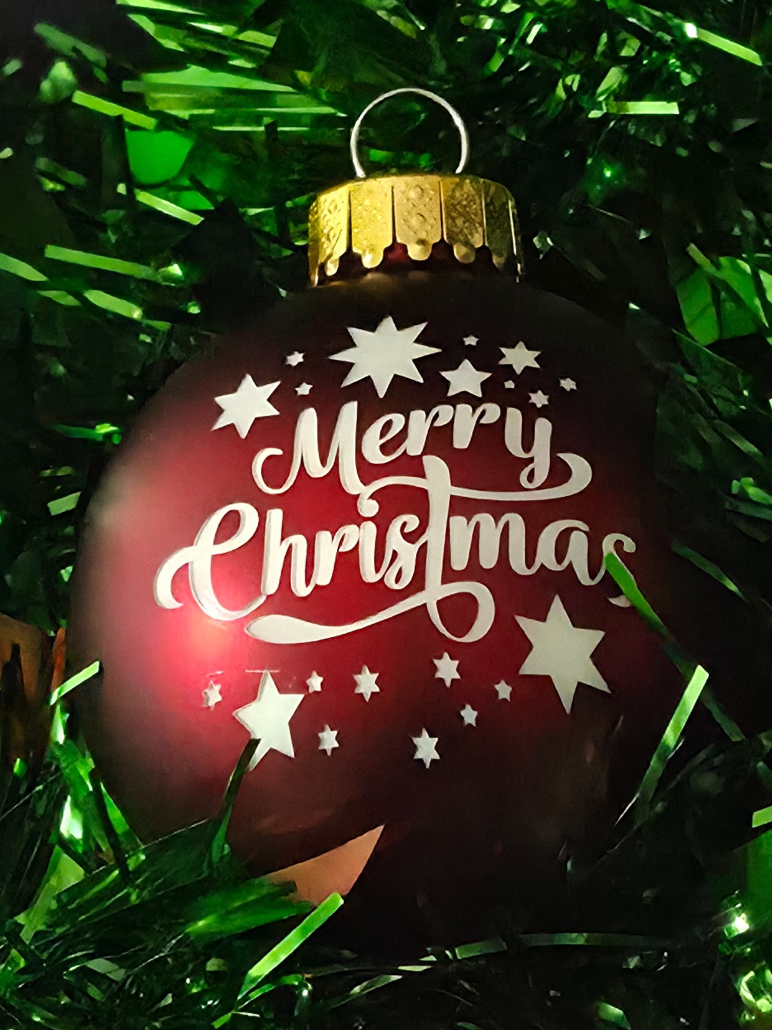 Christmas Glass Bauble