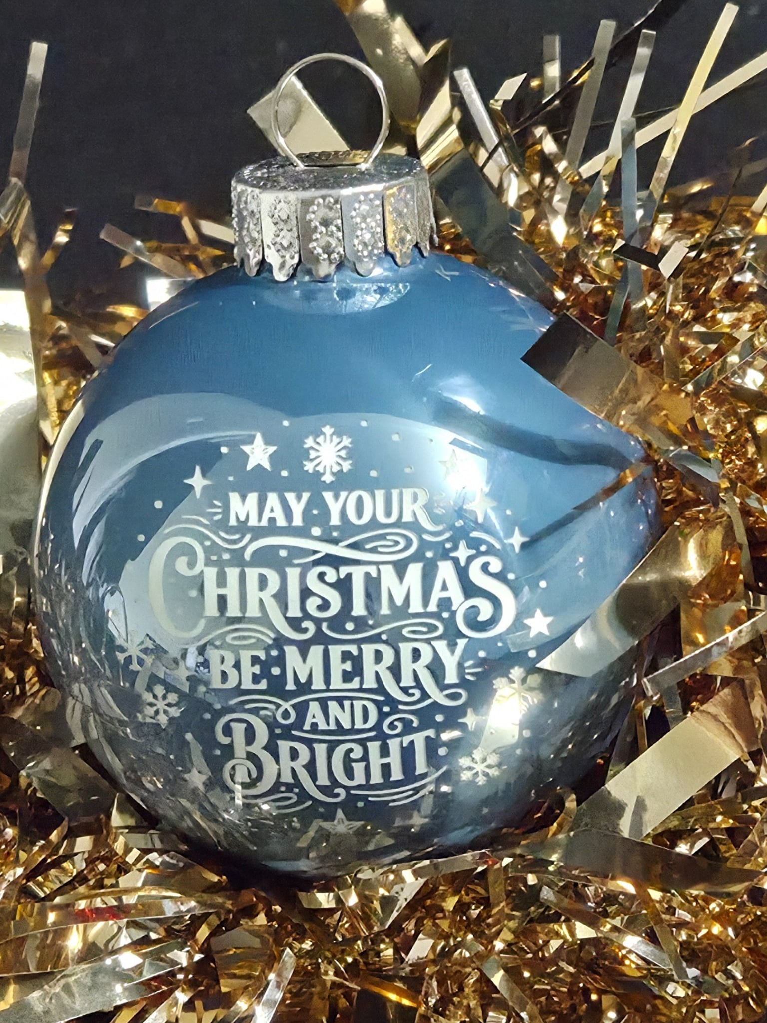 Christmas Glass Bauble