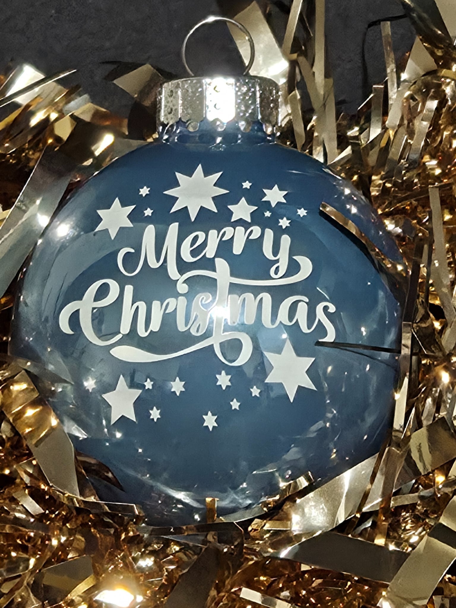 Christmas Glass Bauble