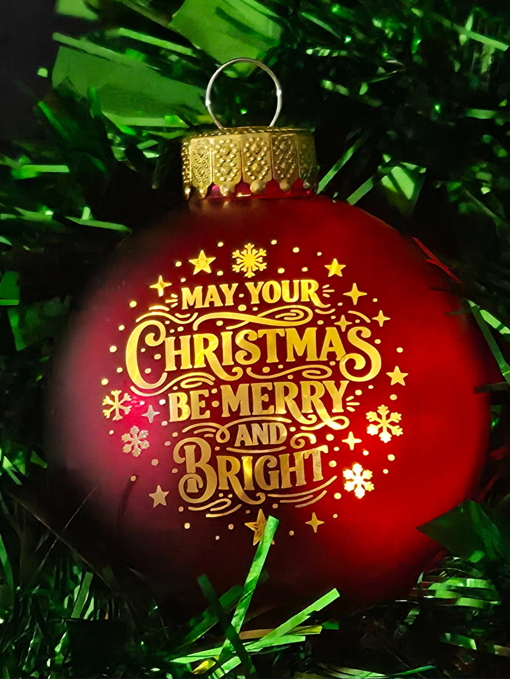 Christmas Glass Bauble