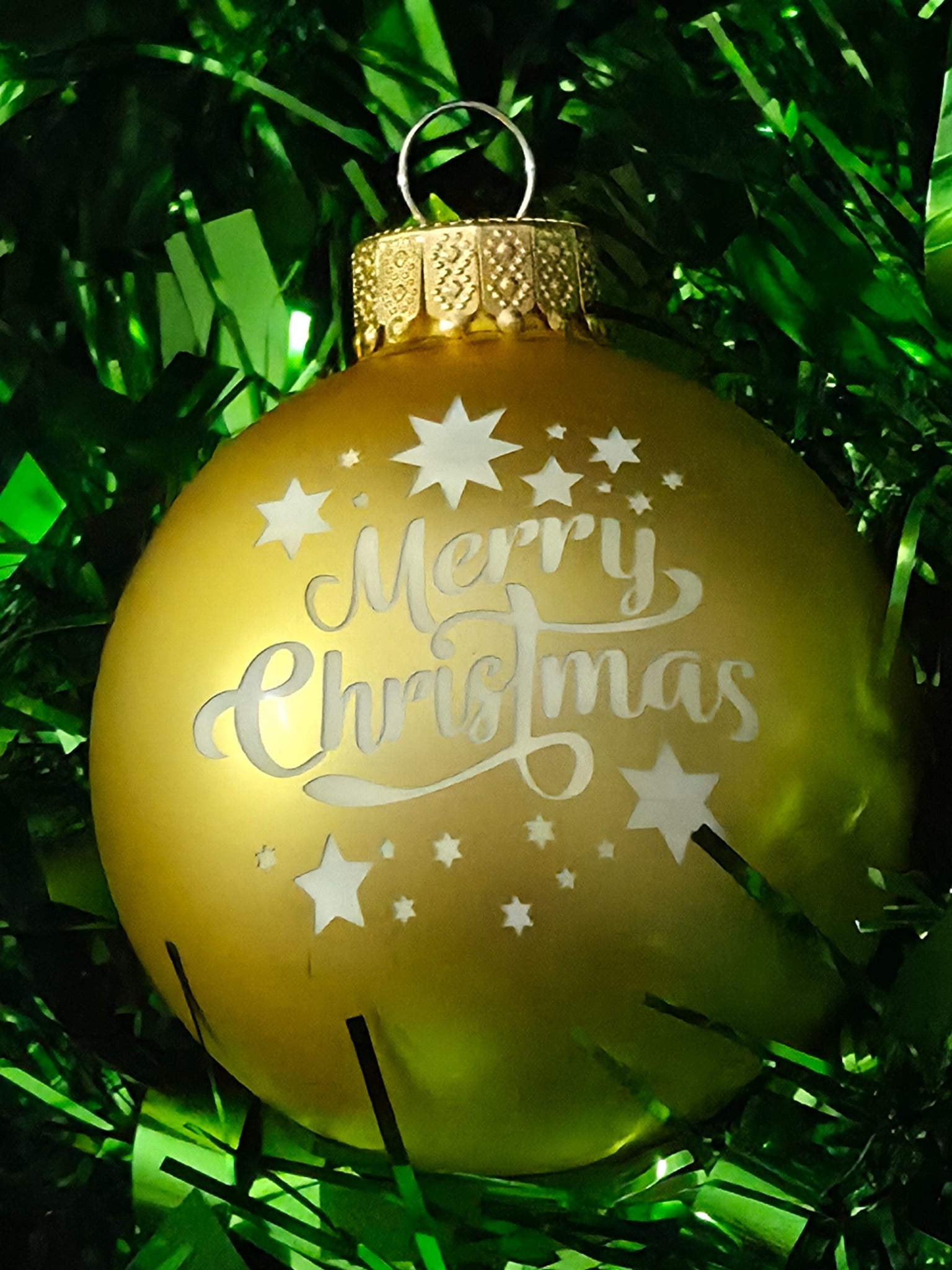 Christmas Glass Bauble