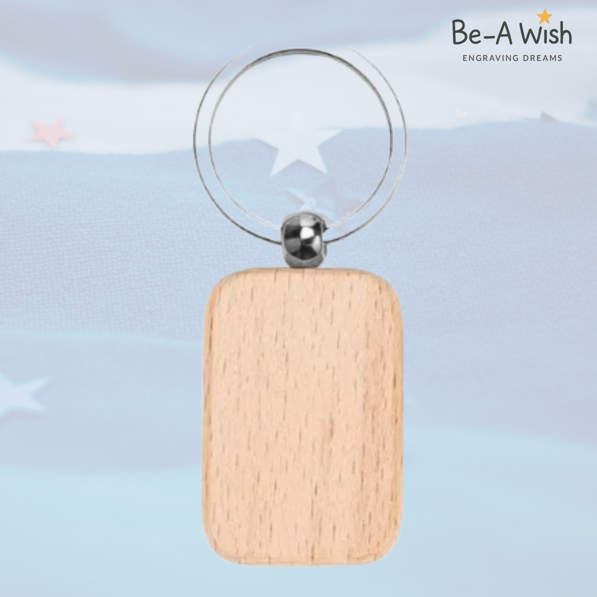 Wood Keychain