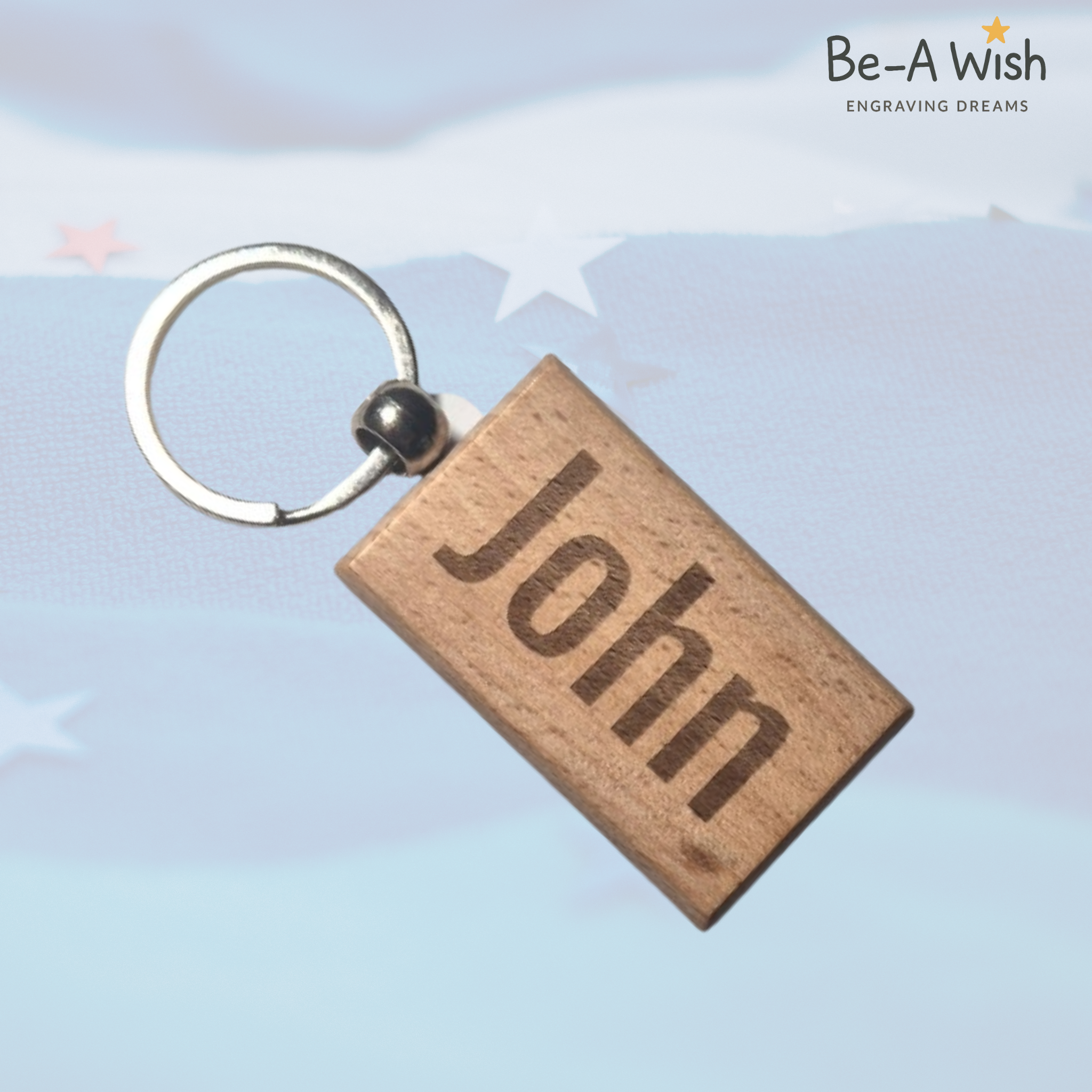 Wood Keychain