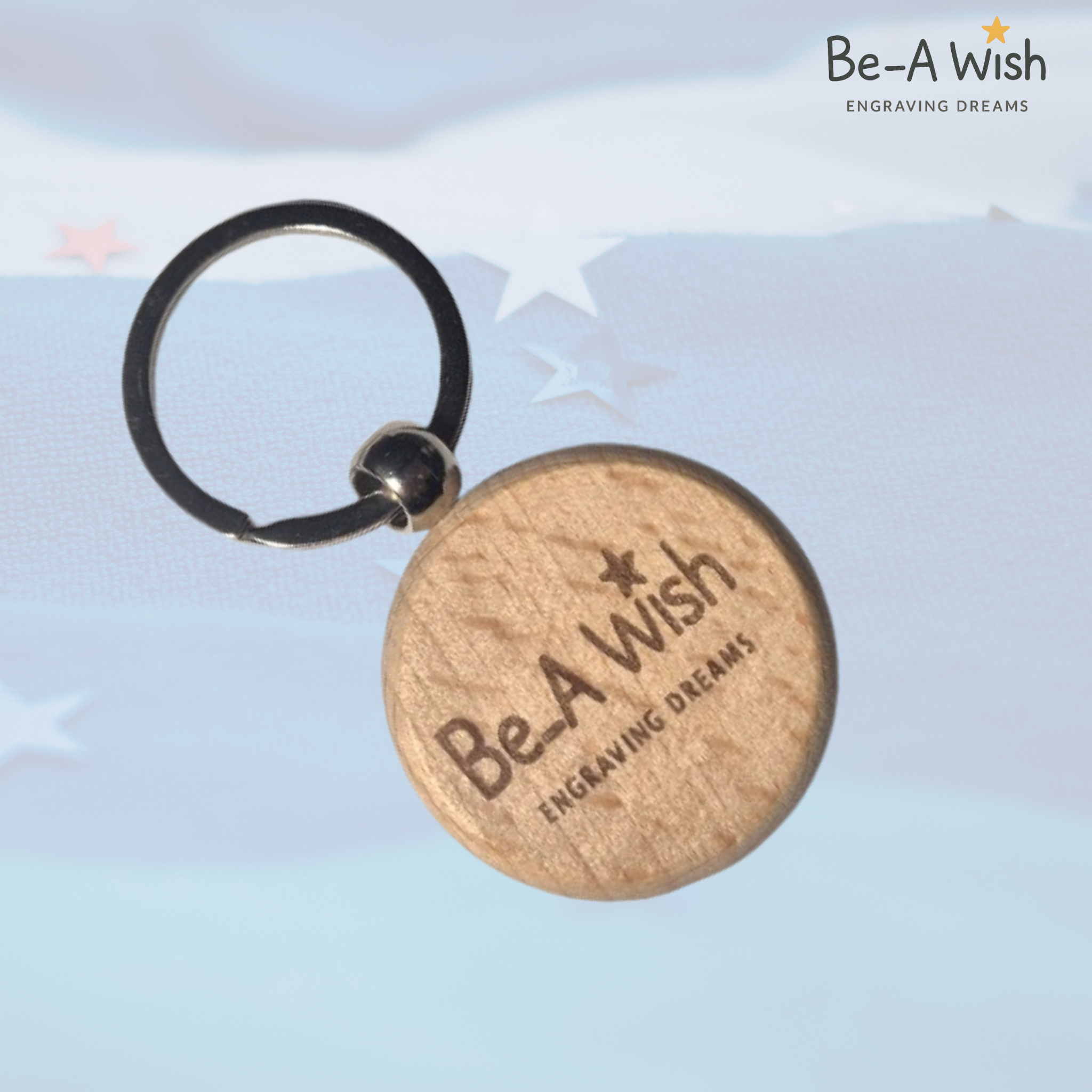 Wood Keychain (Business)